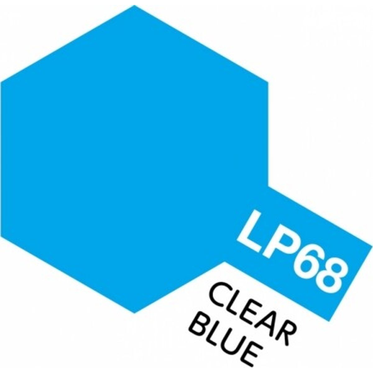 Tamiya - Lacquer Paint - Lp-68 Clear Blue Gloss - 82168