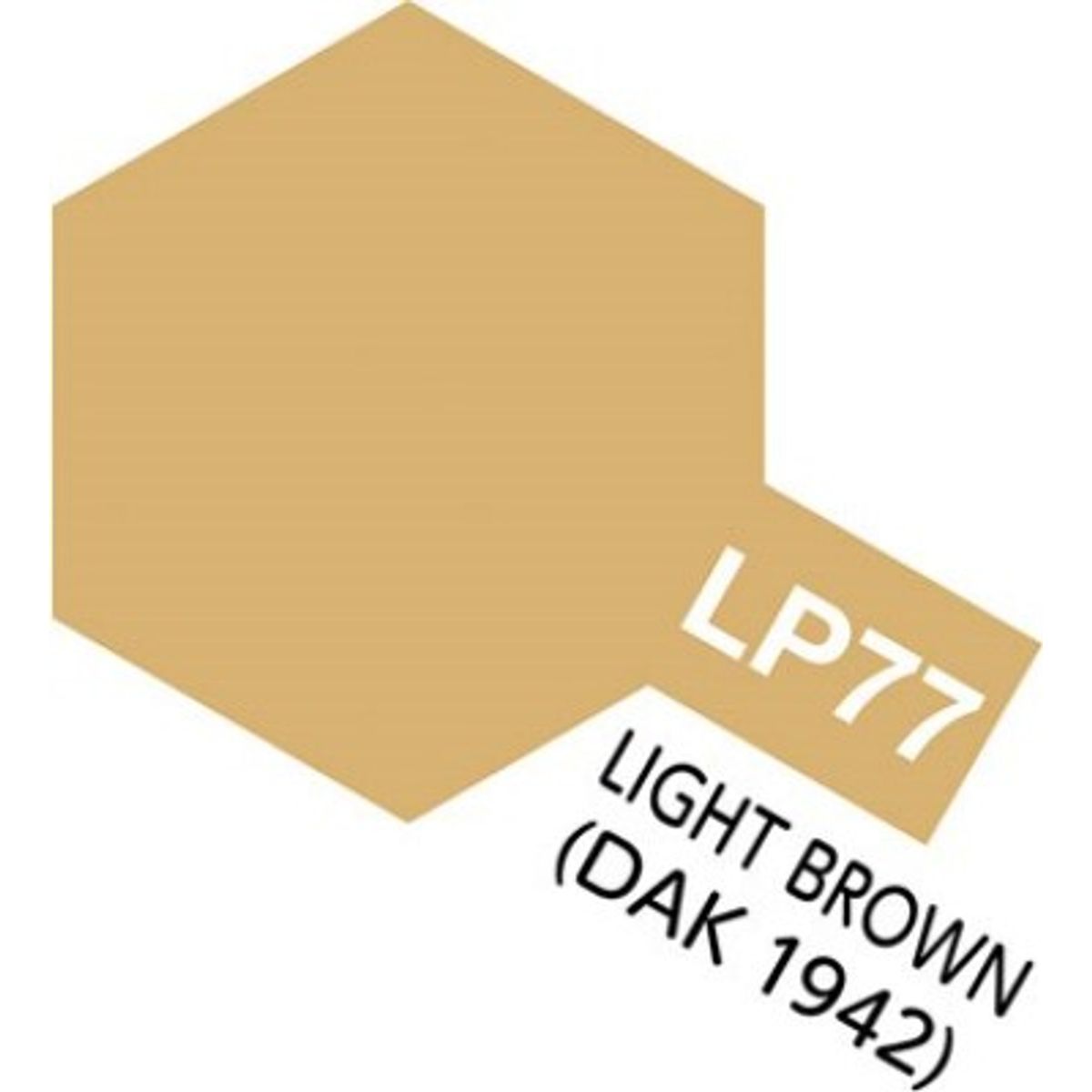 Tamiya - Lacquer Paint - Lp-77 Light Brown Dak 1942 - 82177