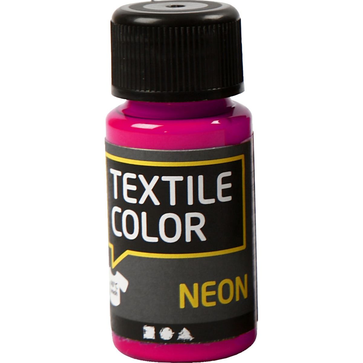 Tekstilmaling - Textile Color Neon - Neon Pink 50 Ml