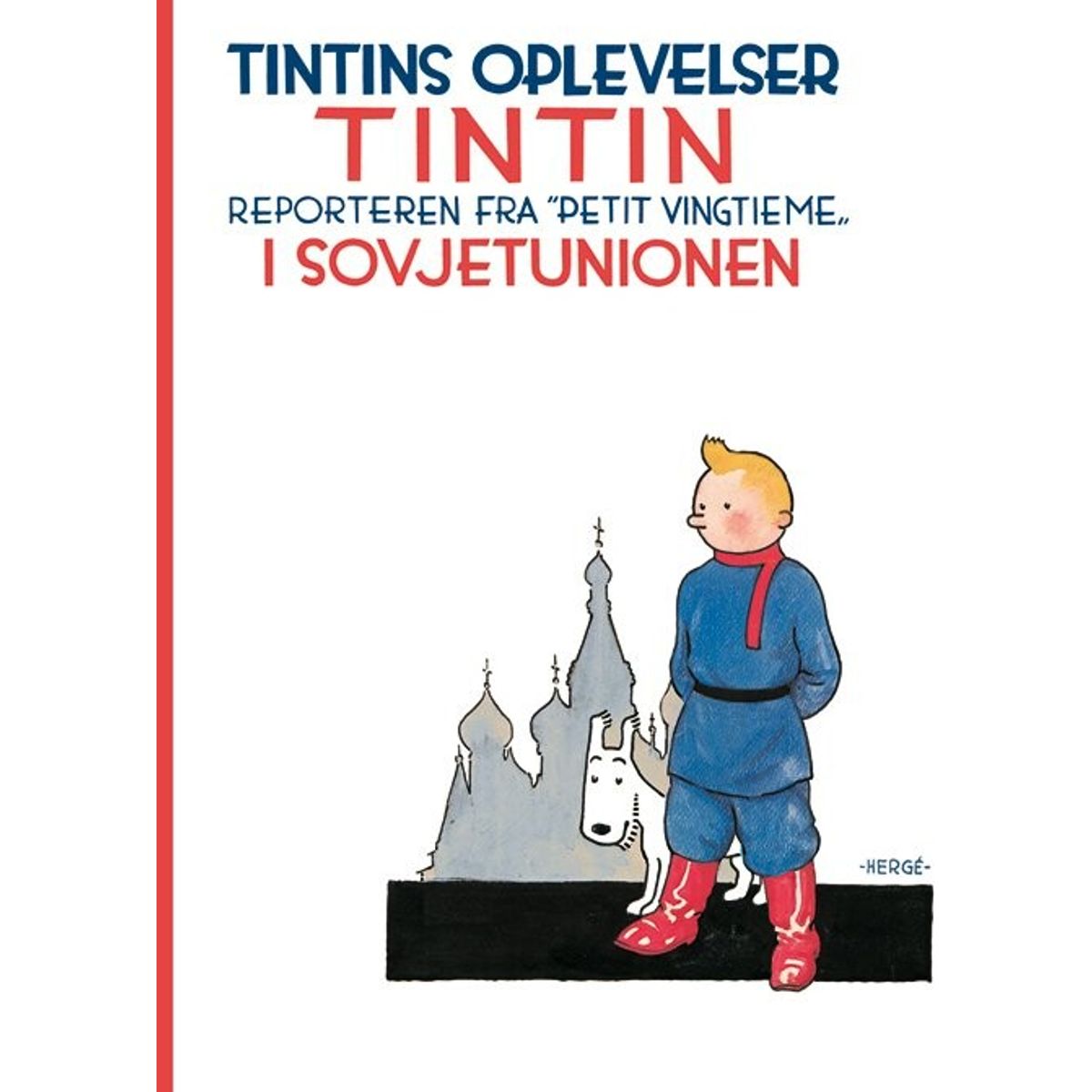 Tintin I Sovjetunionen - Softcover - Hergé - Tegneserie