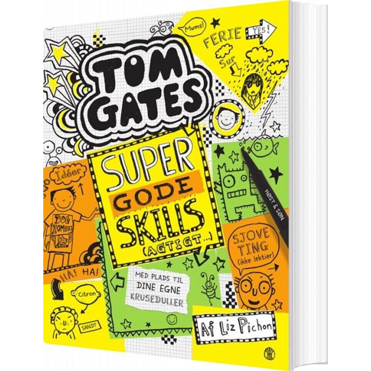 Tom Gates 10 - Supergode Skills - Agtigt - Liz Pichon - Bog