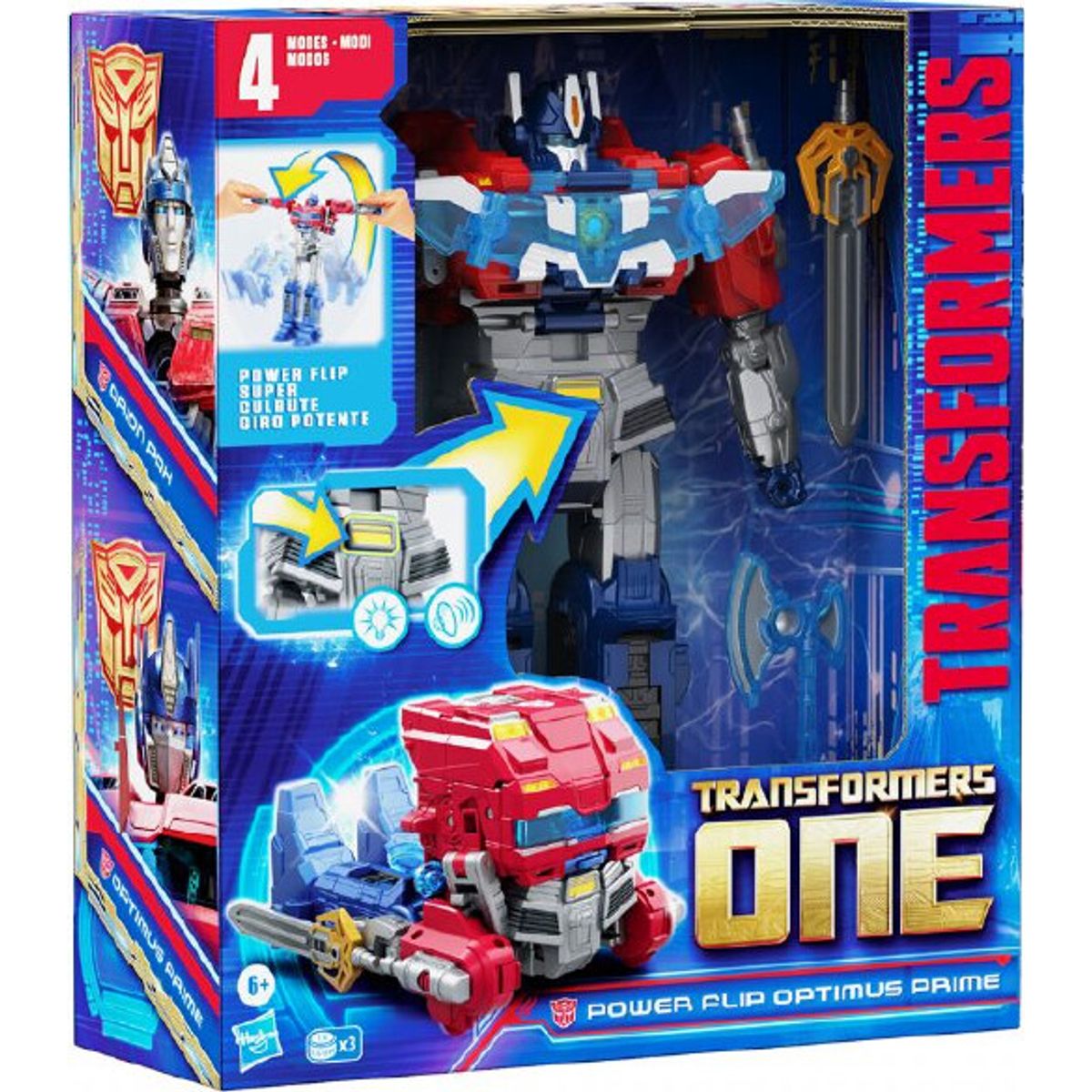 Transformers - Mv8 Power Flip Optimus Prime (f9209)