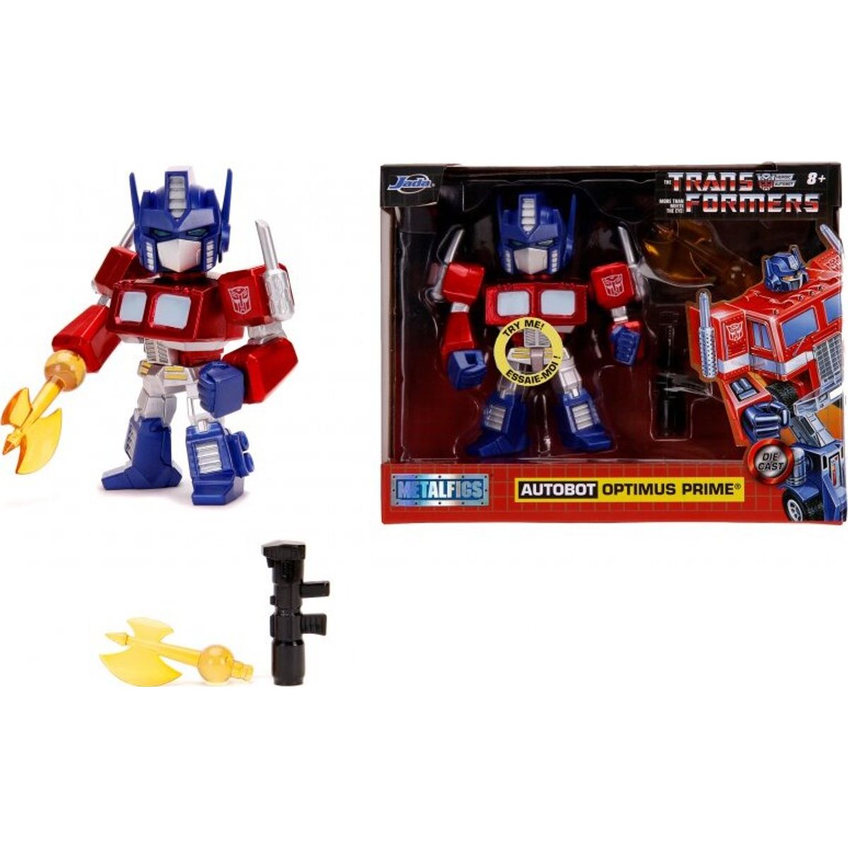 Transformers Optimus Prime Figur Med Tilbehør