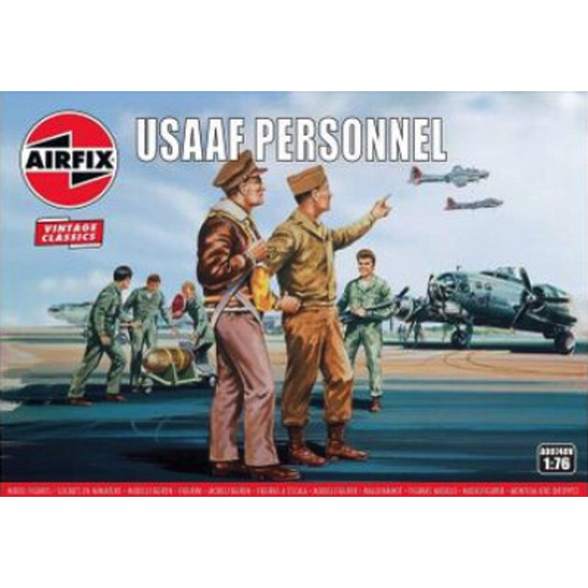 Airfix - Usaaf Personnel - 1:76 - A00748v