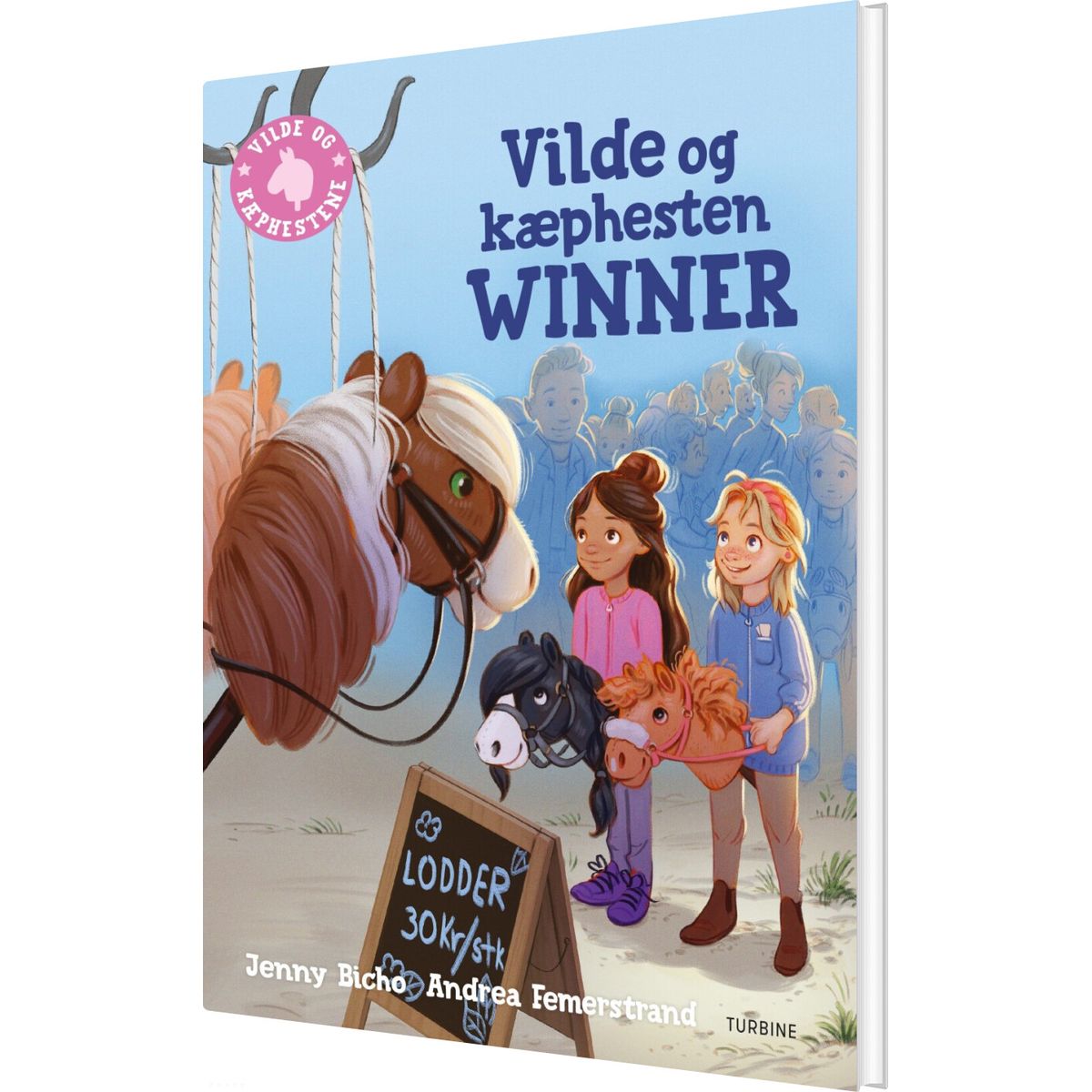 Vilde Og Kæphestene 1 - Vilde Og Kæphesten Winner - Jenny Bicho - Bog