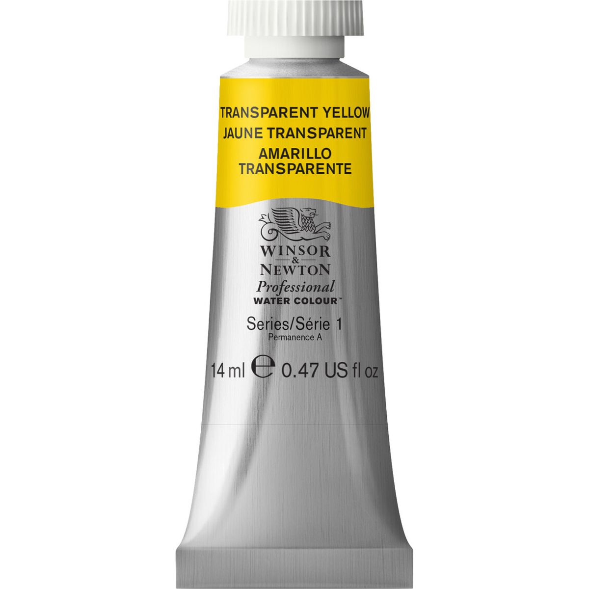 Winsor & Newton - Akvarelfarve - Transparent Yellow 14 Ml