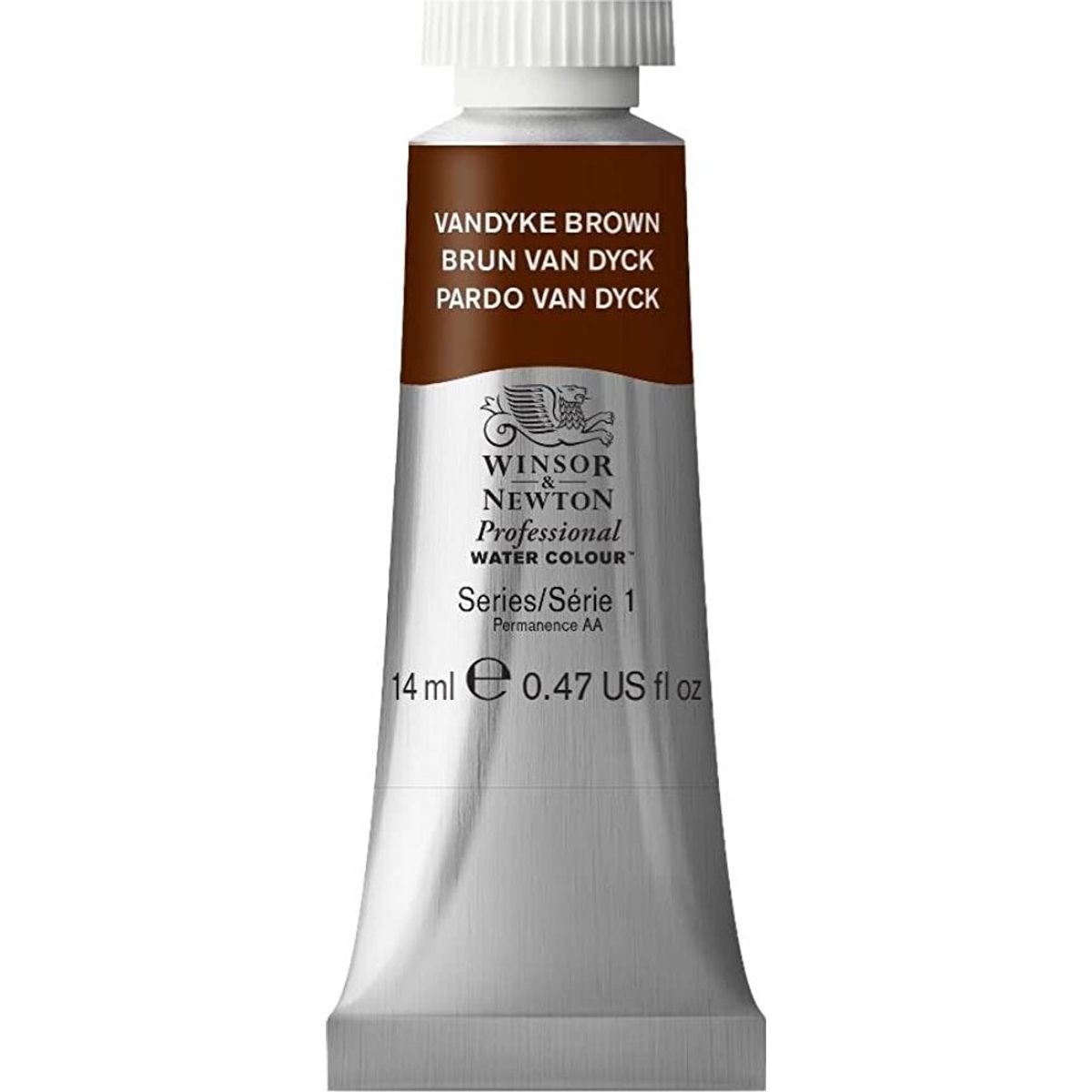 Winsor & Newton - Akvarelfarve - Vandyke Brown 14 Ml