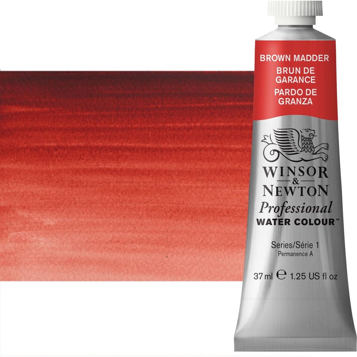 Winsor & Newton - Akvarelfarve - Brown Madder 37 Ml