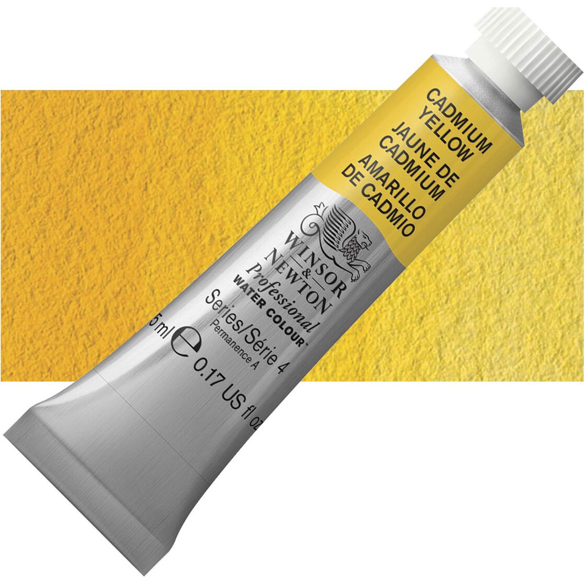 Winsor & Newton - Akvarelfarve - Cadmium Yellow 5 Ml