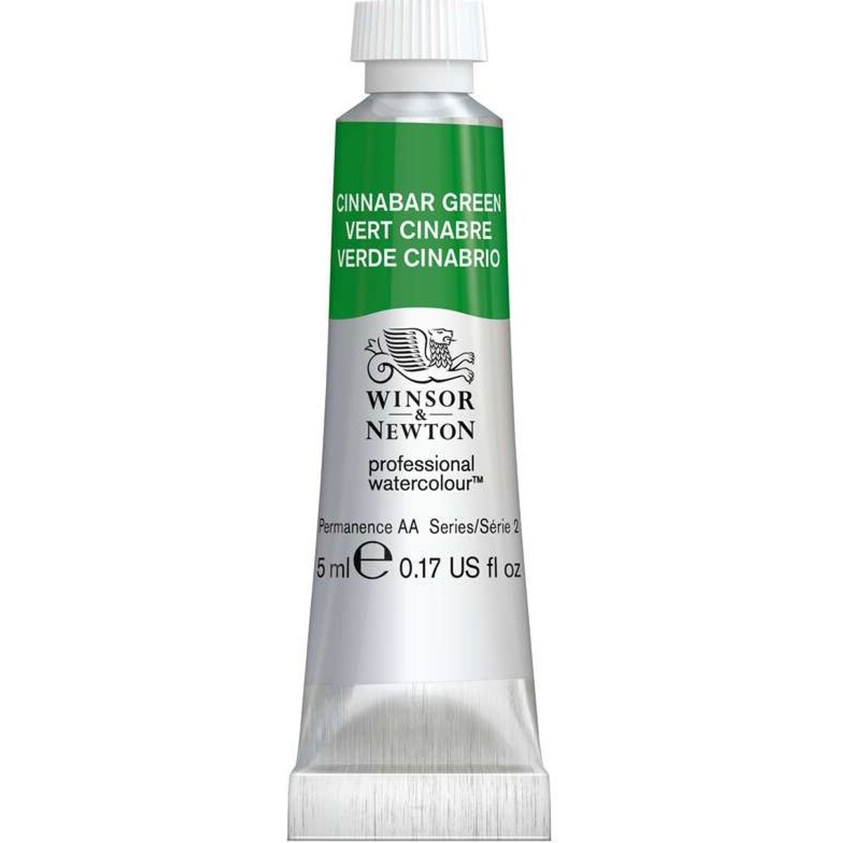 Winsor & Newton - Akvarelfarve - Cinnabar Green - 5 Ml