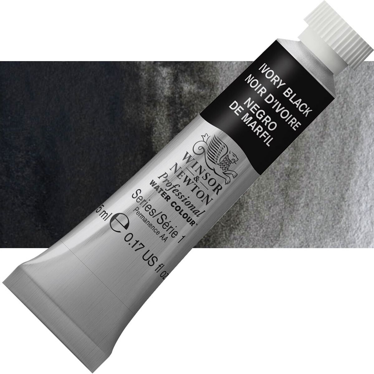 Winsor & Newton - Akvarelfarve - Ivory Black 5 Ml