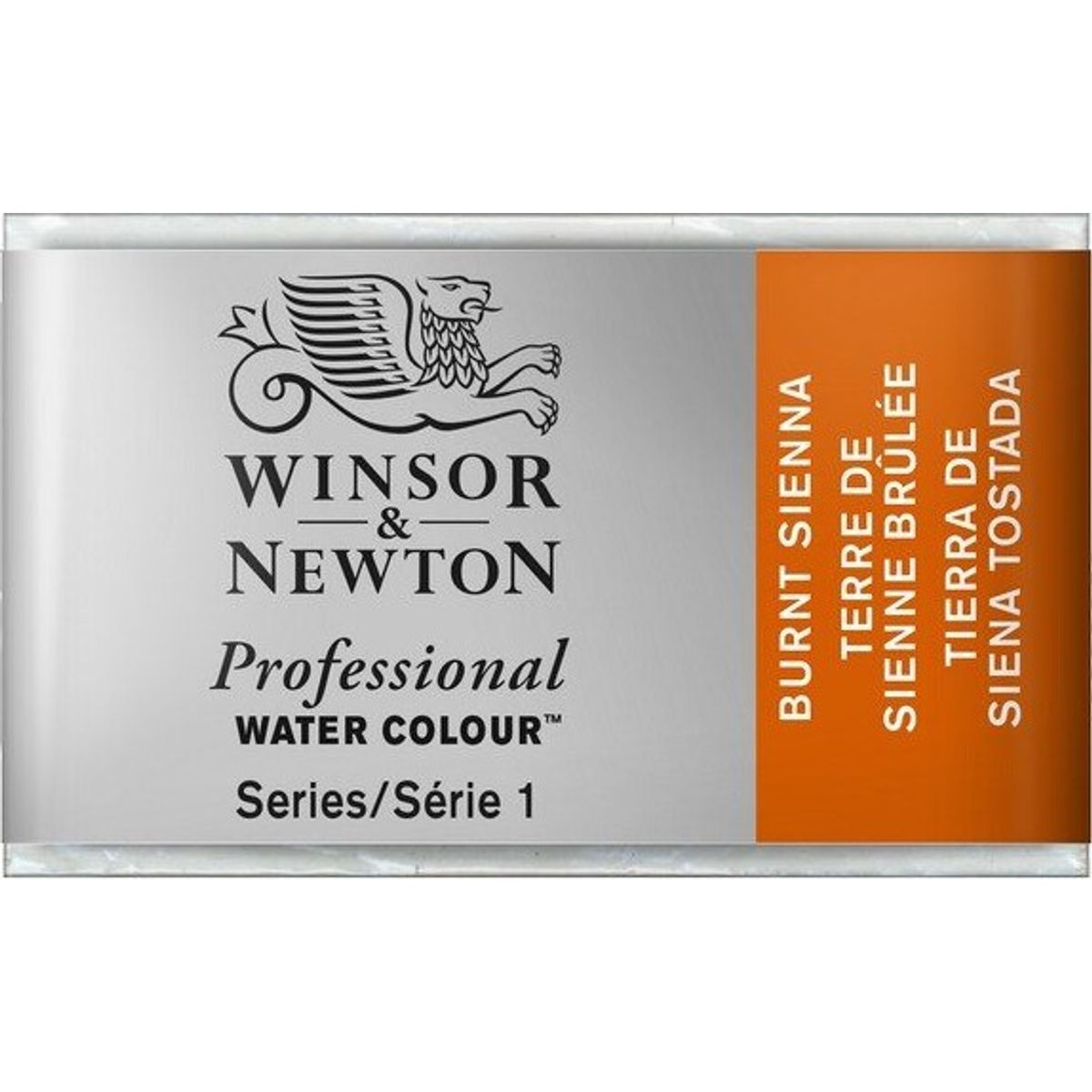 Winsor & Newton - Akvarelfarve Pan - Burnt Sienna