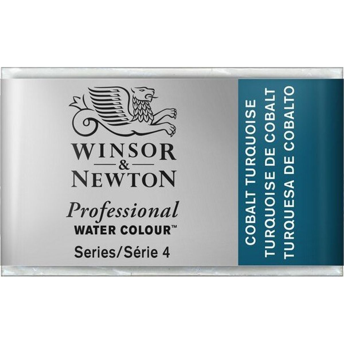 Winsor & Newton - Akvarelfarve 1/2 Pan - Cobalt Turquoise