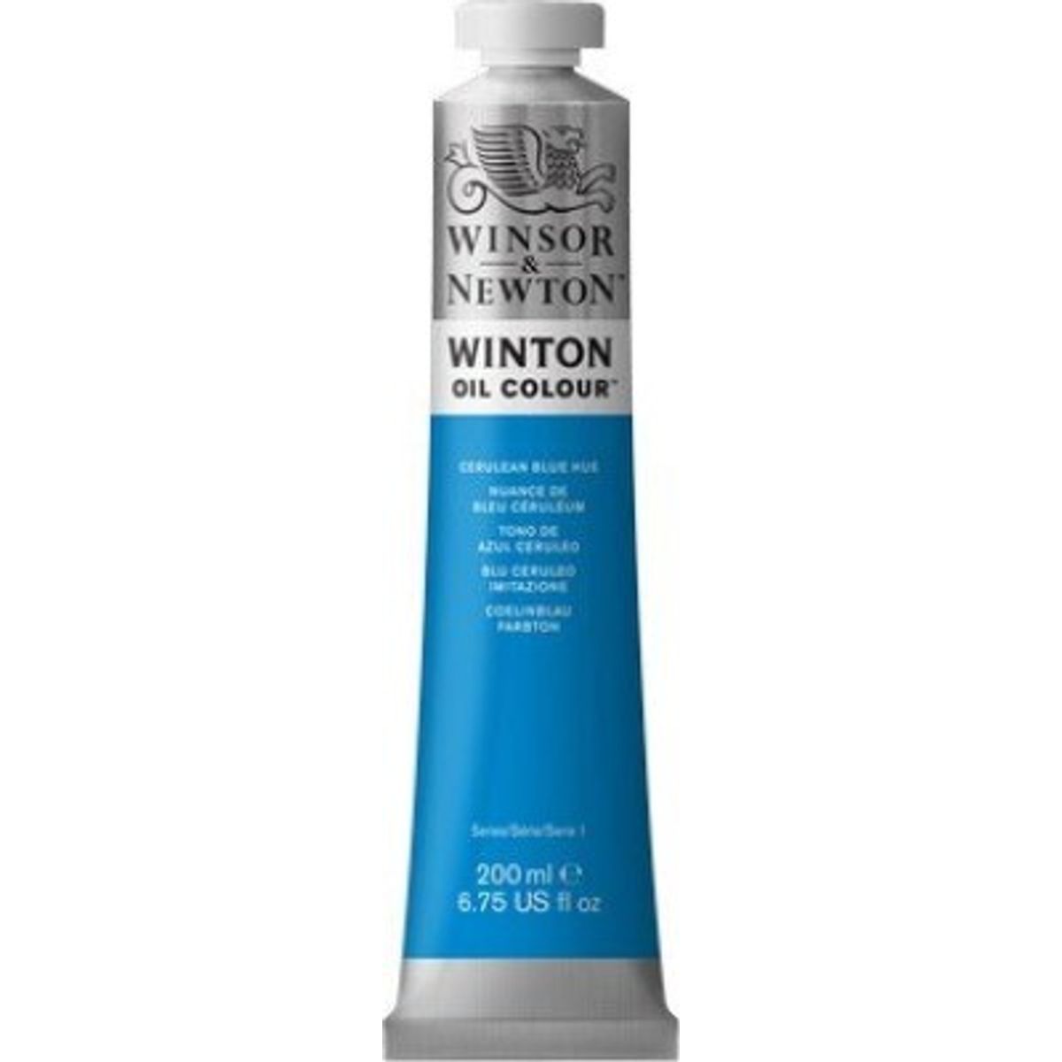 Winsor & Newton - Oliemaling - Winton - Cerulean Blue Hue 200 Ml