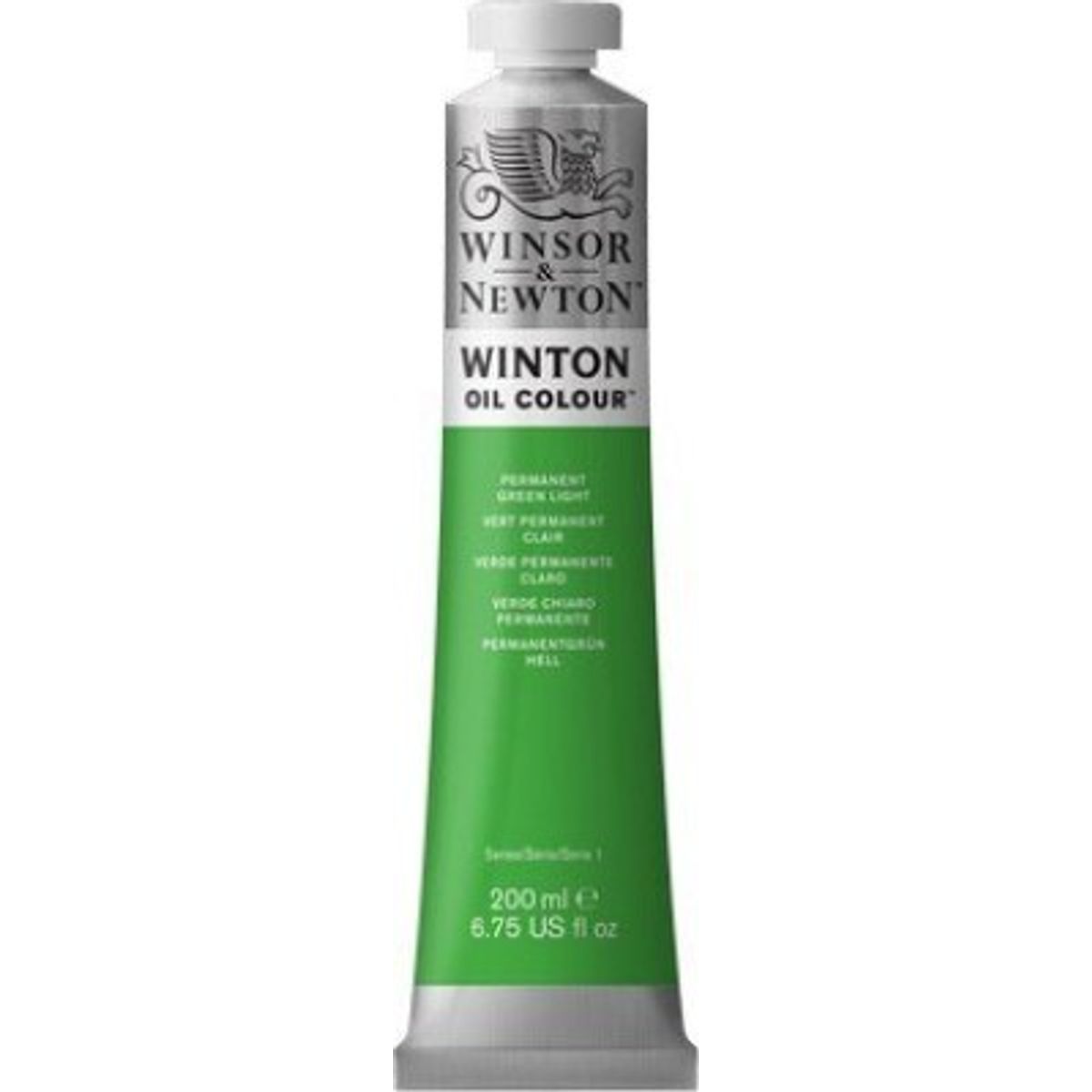 Winsor & Newton - Oliemaling - Permanent Green Light 200 Ml