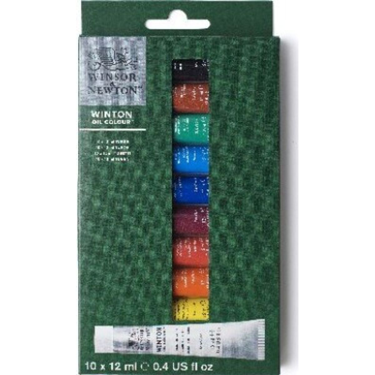 Winsor & Newton - Winton Oil Colour - Oliemaling Sæt - 10x12ml