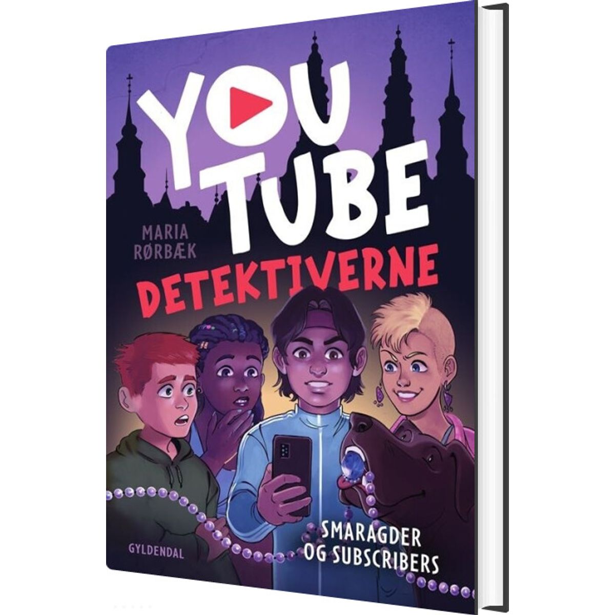 Youtube-detektiverne - Smaragder Og Subscribers - Maria Rørbæk - Bog