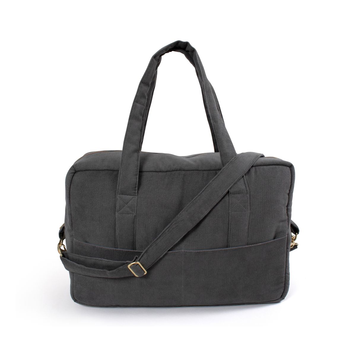 Parent Bag - Fløjl - Stone grey