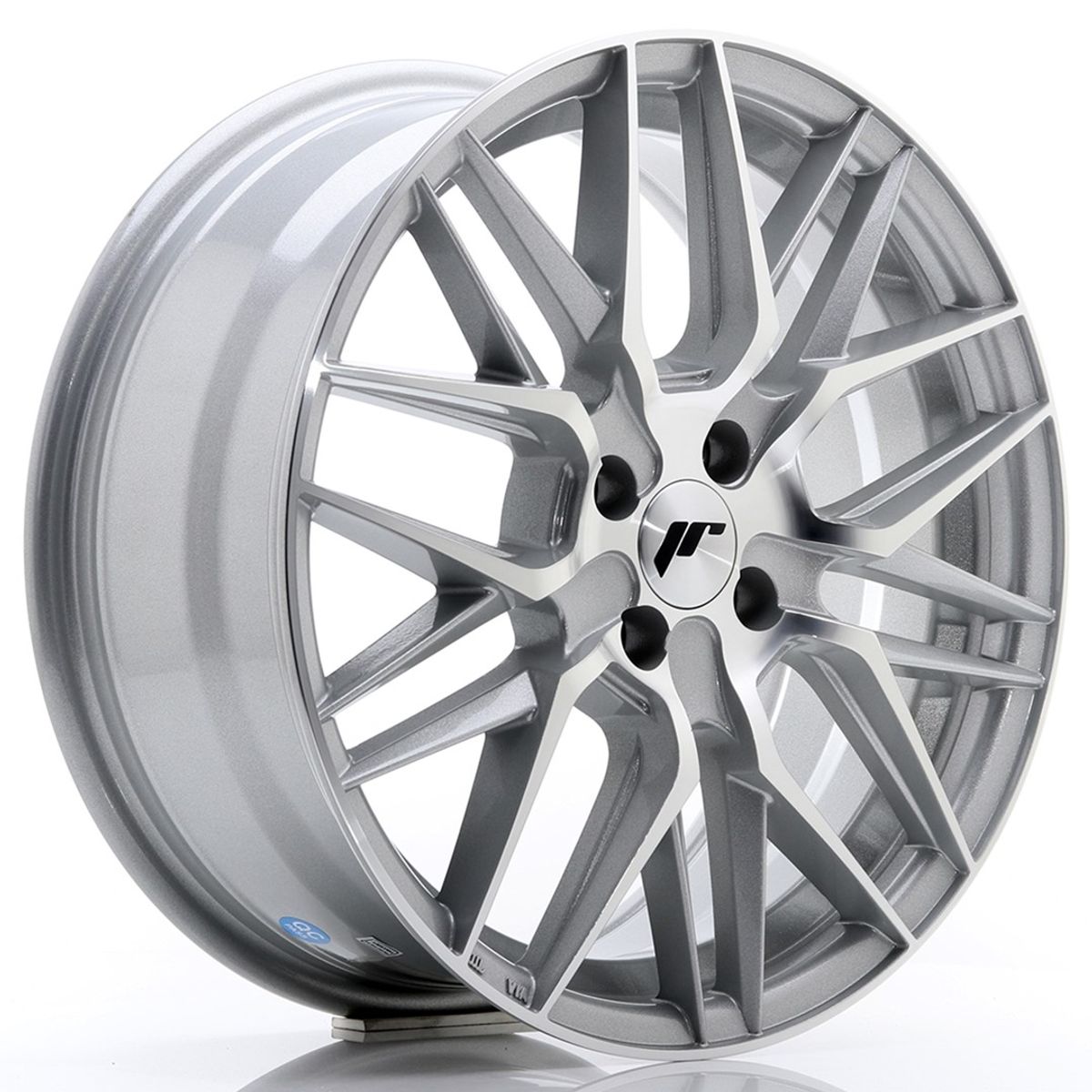 JR WHEELS JR28 Silver Machined Silver Machined