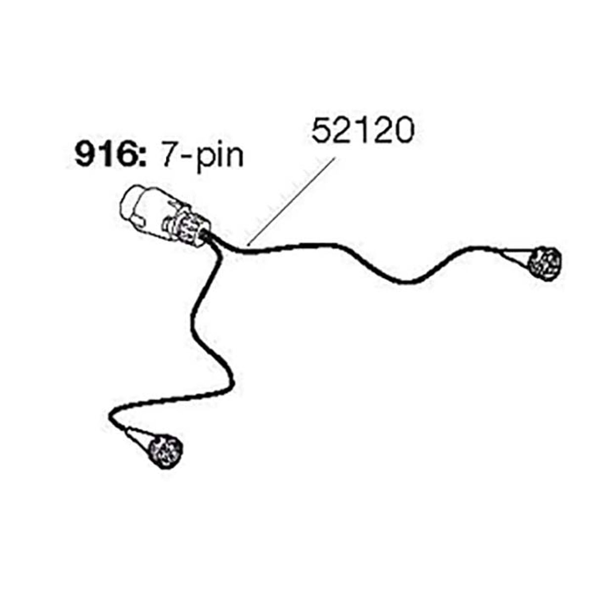 Thule ledningsnet u/lygte 943/918