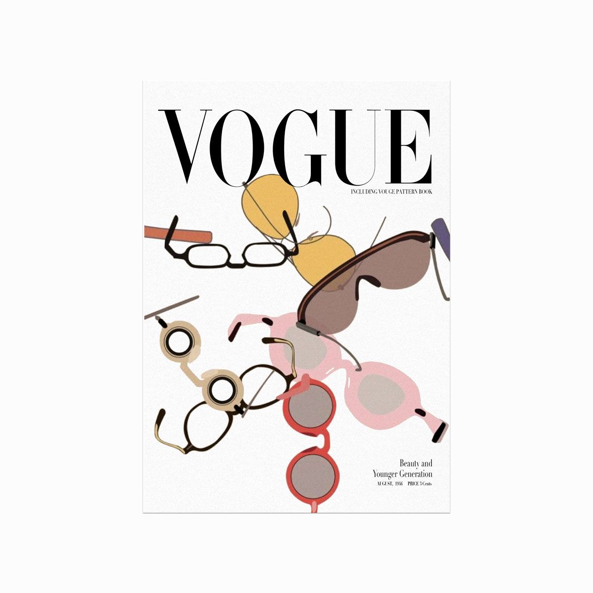 Fashion plakat Vogue (Get your Glasses on)