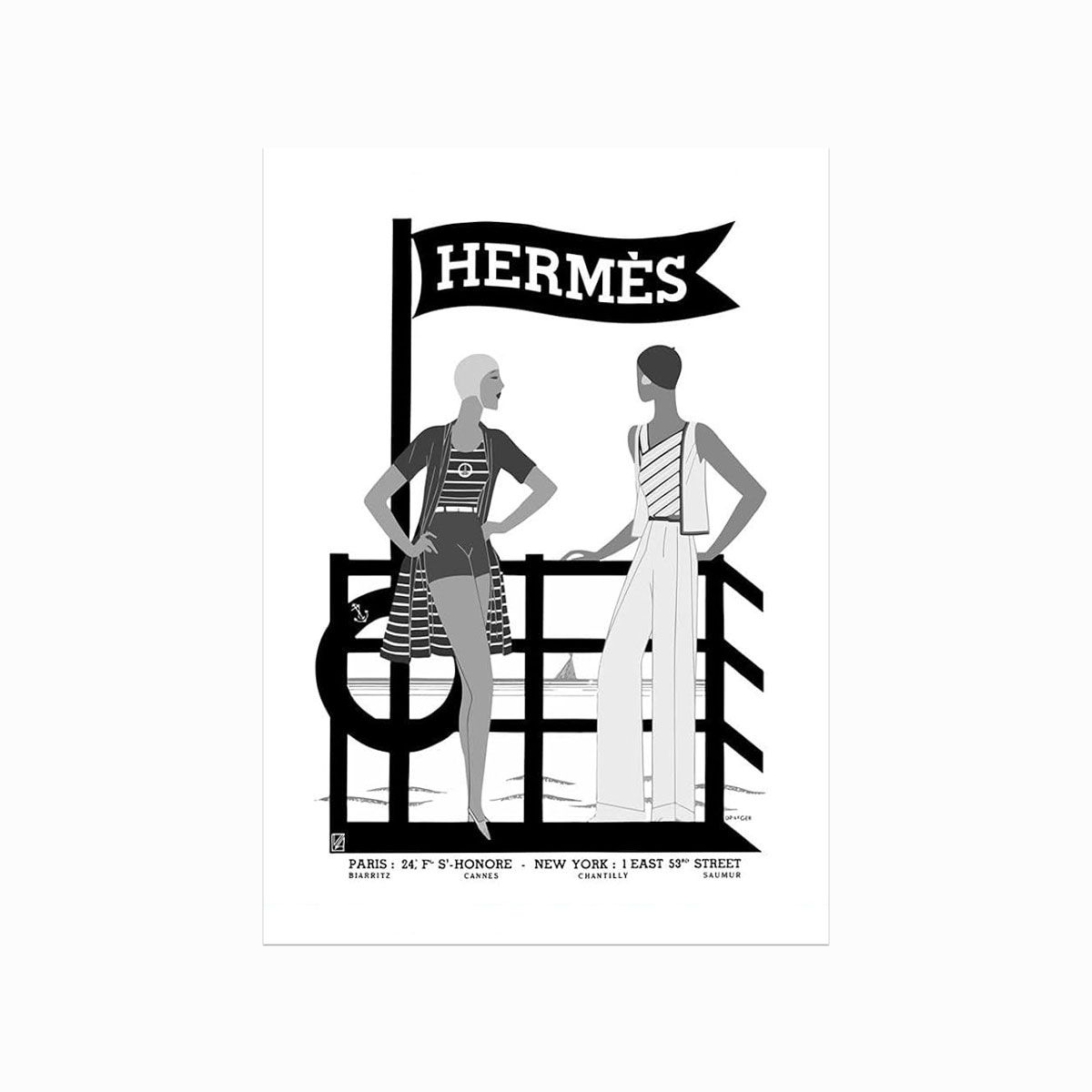 Fashion plakat Hermès