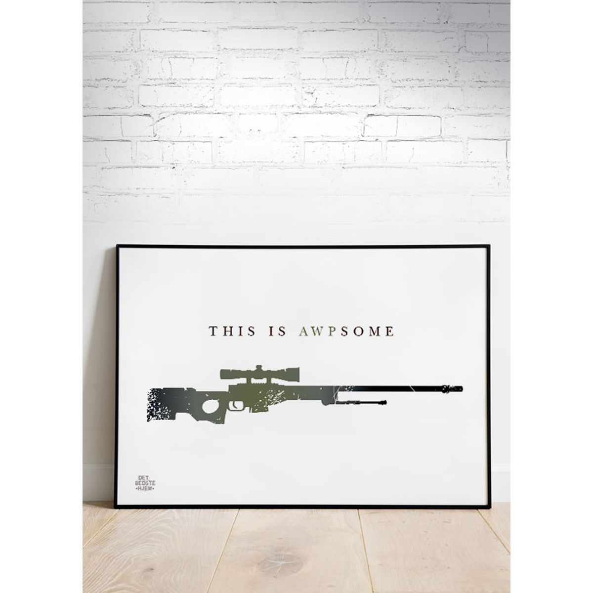 CSGO - This is AWPsome (vandret) - Download PDF og print selv i mange formater - kr. 299