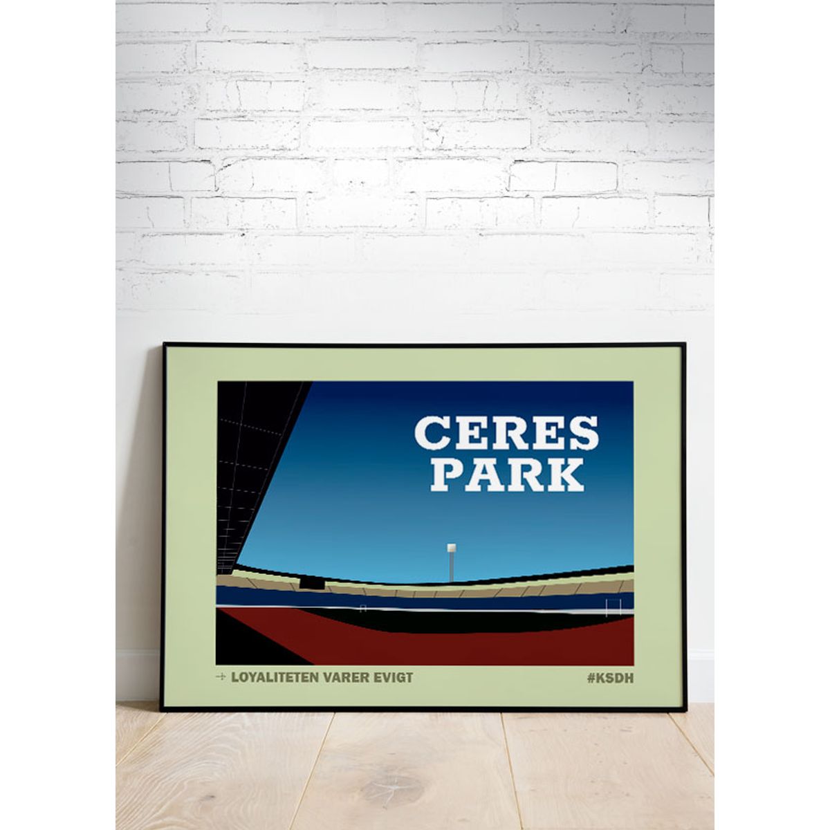 Ceres Park - plakat - vandret - 70 x 50 cm - Kr. 279,-