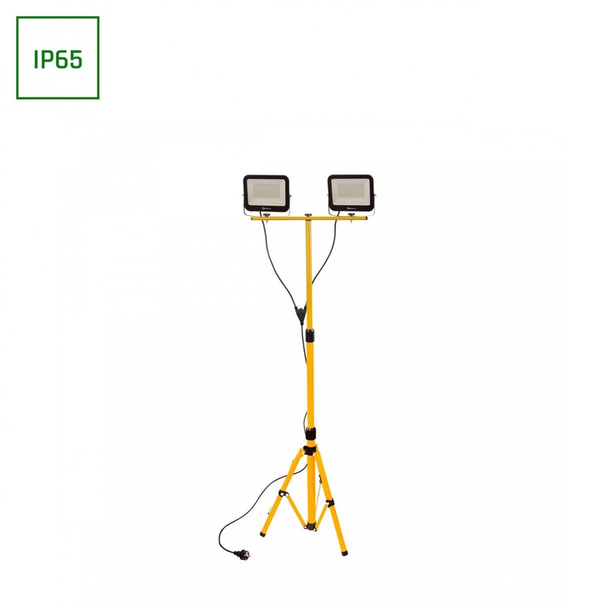 Tripod Stativ - Noctis, 2x50W, Neutral hvid, 230V, 110°, IP66, 205x170x30mm, 2100mm kabel, Spectrum - Dæmpbar : Ikke dæmpbar, Kulør : Neutral