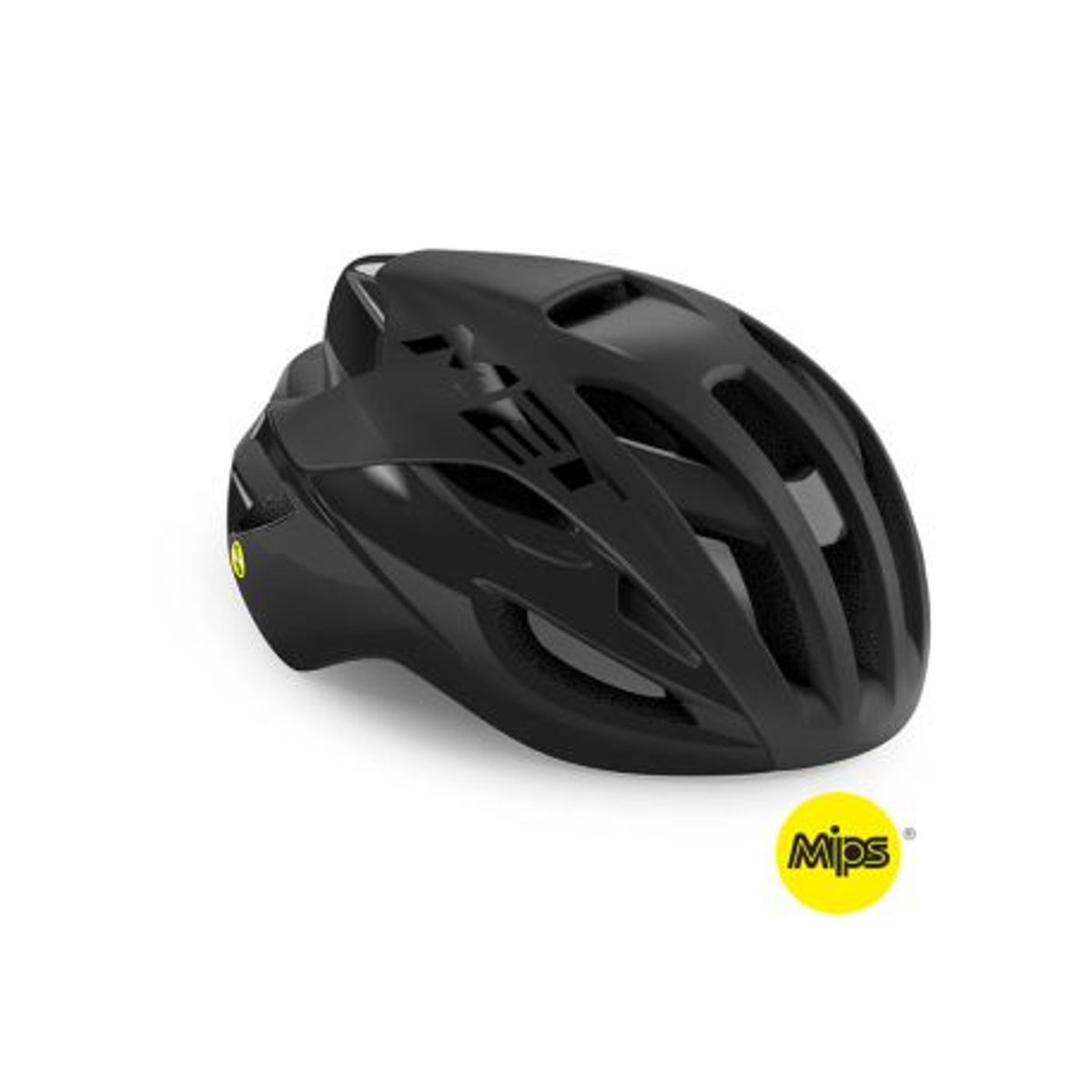 MET Helmet Rivale MIPS Black/Matt Glossy L (58-61 cm)