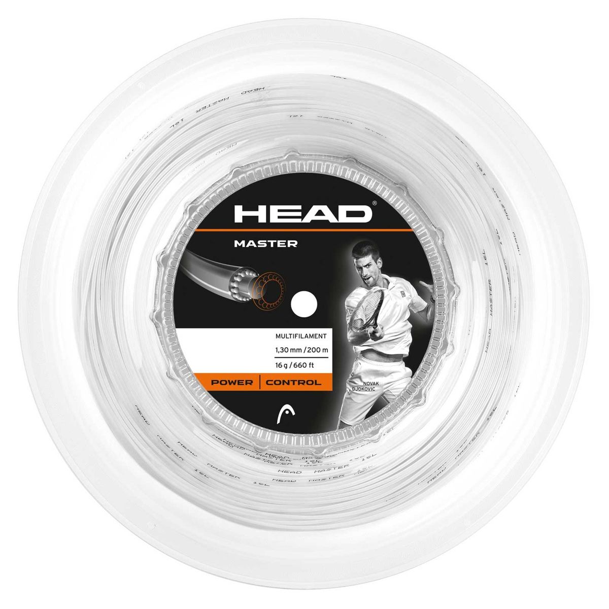 Head Master Reel Hvid 400M