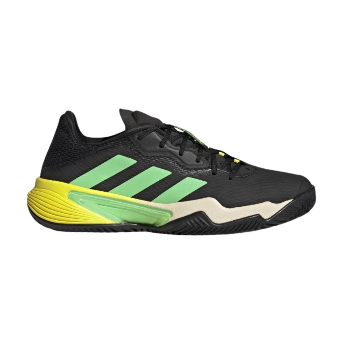 Adidas Barricade Clay Cloud White/Beam Green/Beam Yellow