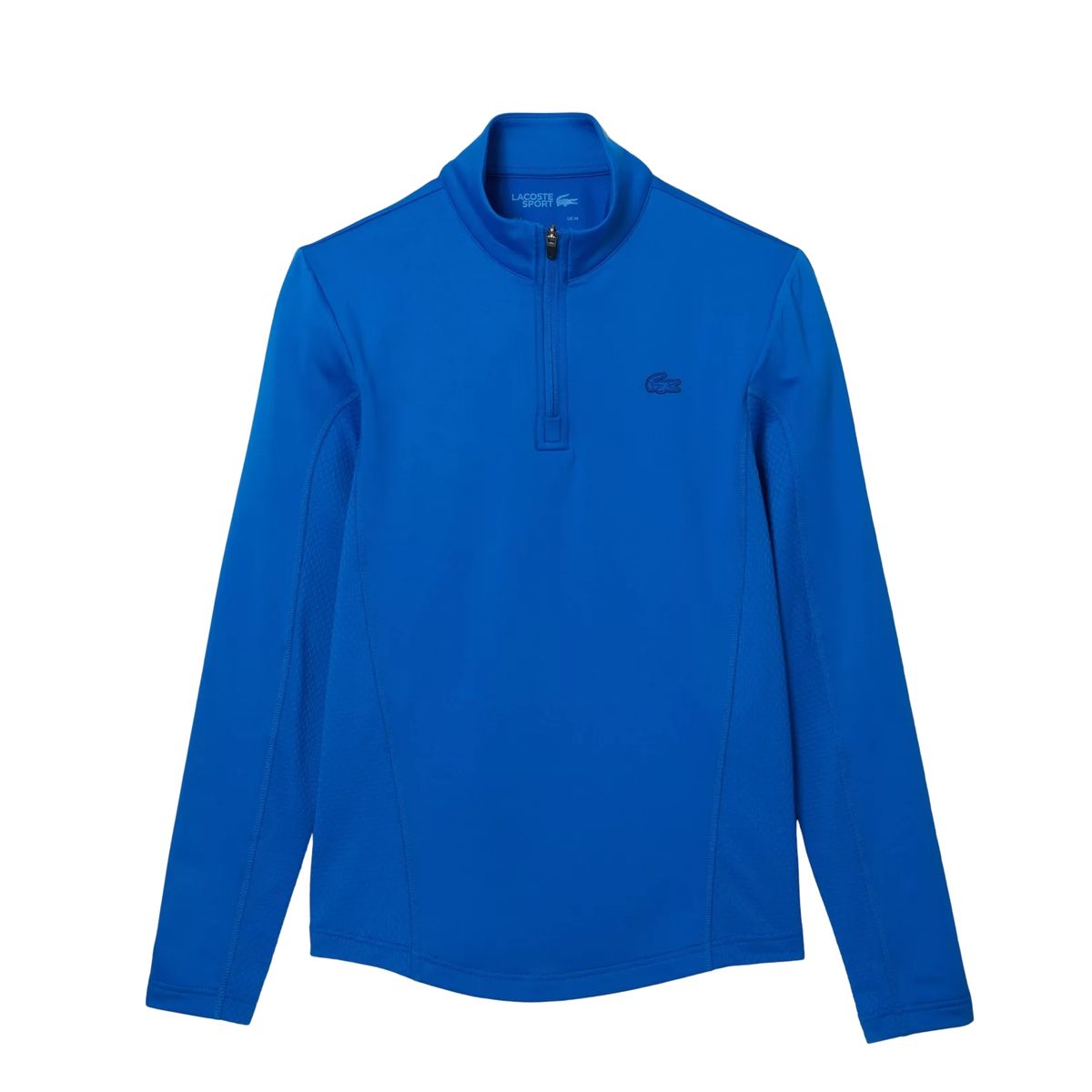 Lacoste Sport Zip High Neck Sweatshirt Blue