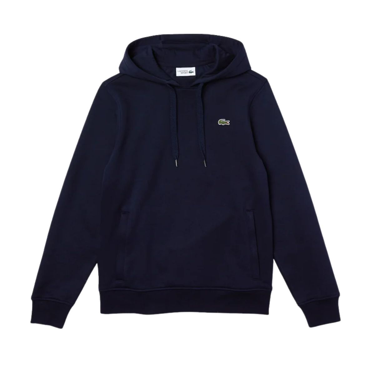 Lacoste Sport Fleece Hoodie Navy Blue