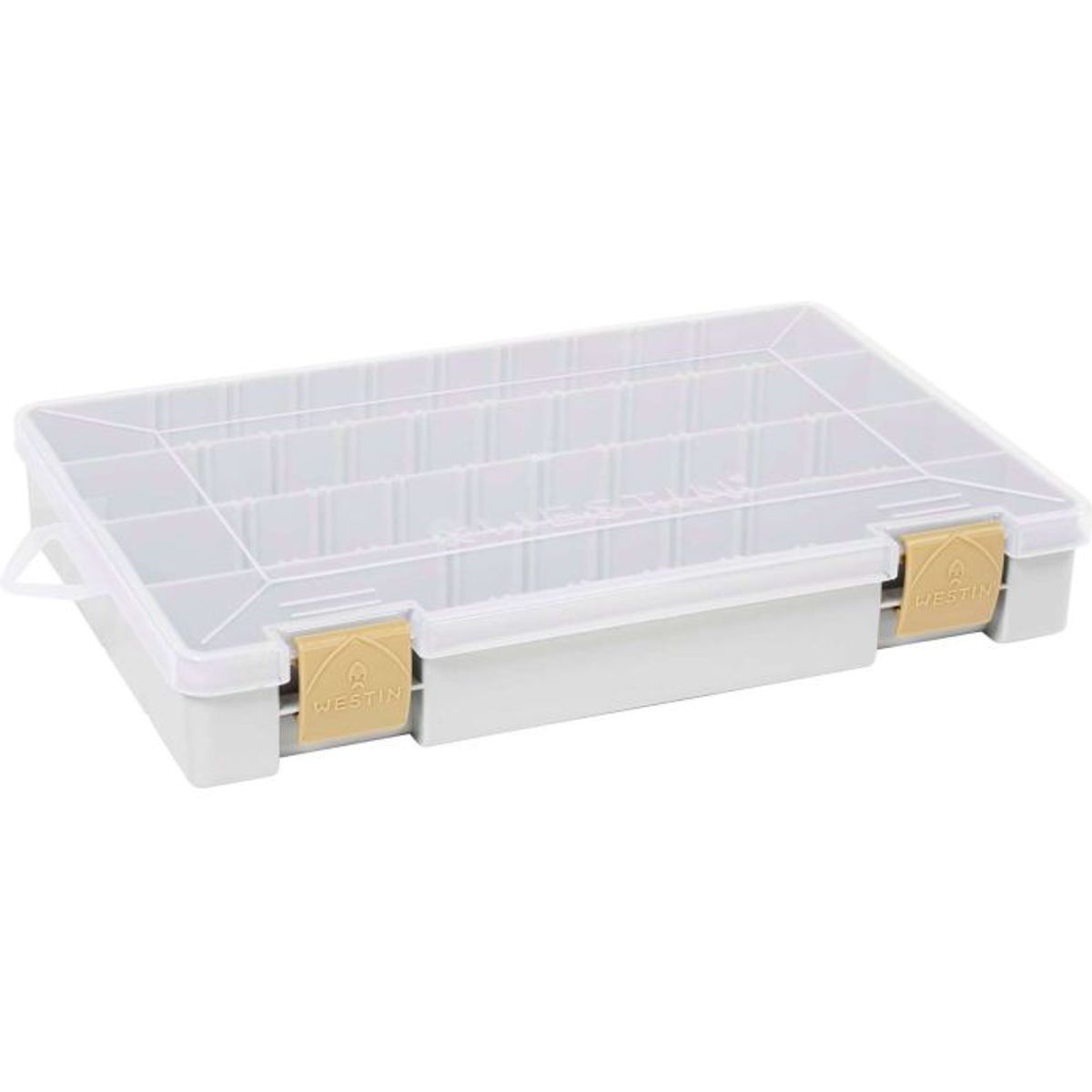 Westin W3 Tackle Box 27,5x18,5x4,5cm Grey/Clear