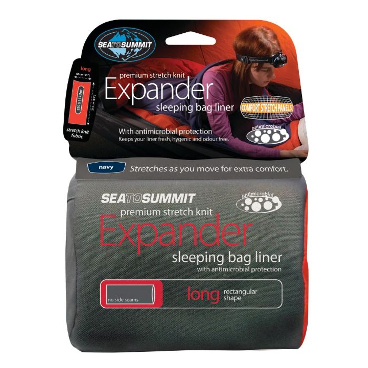 Seatosummit Expander Liner Long Navy