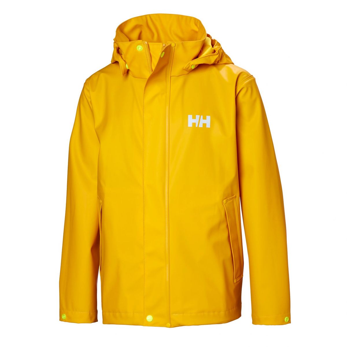 Helly Hansen Moss regnjakke, junior, gul