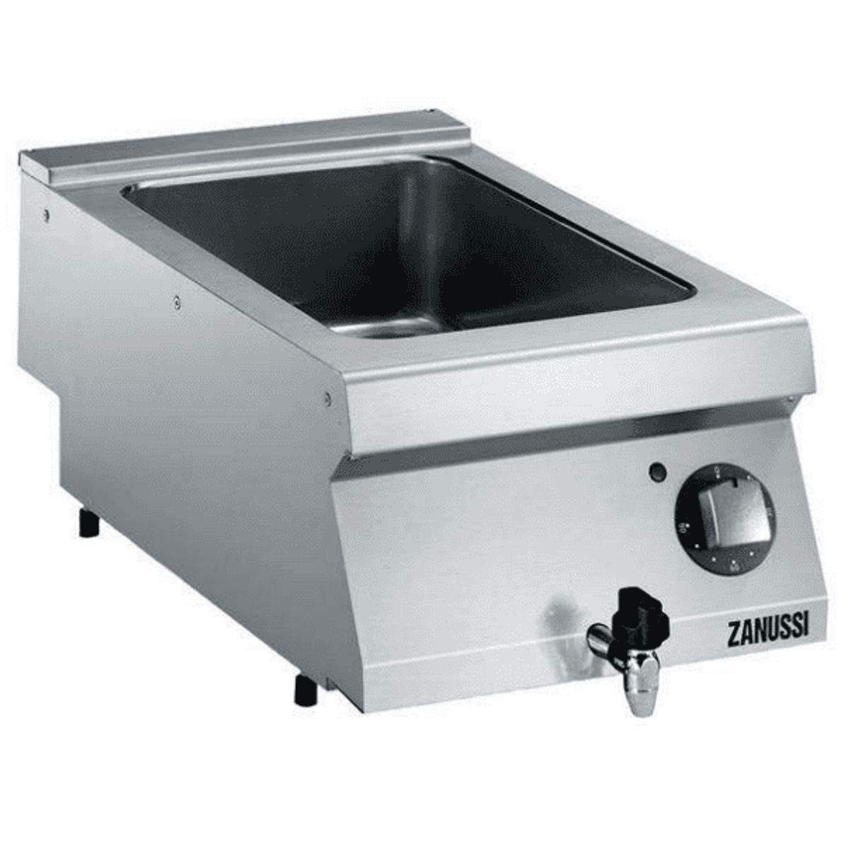 Bain marie 1 GN brønd elektrisk Zanussi