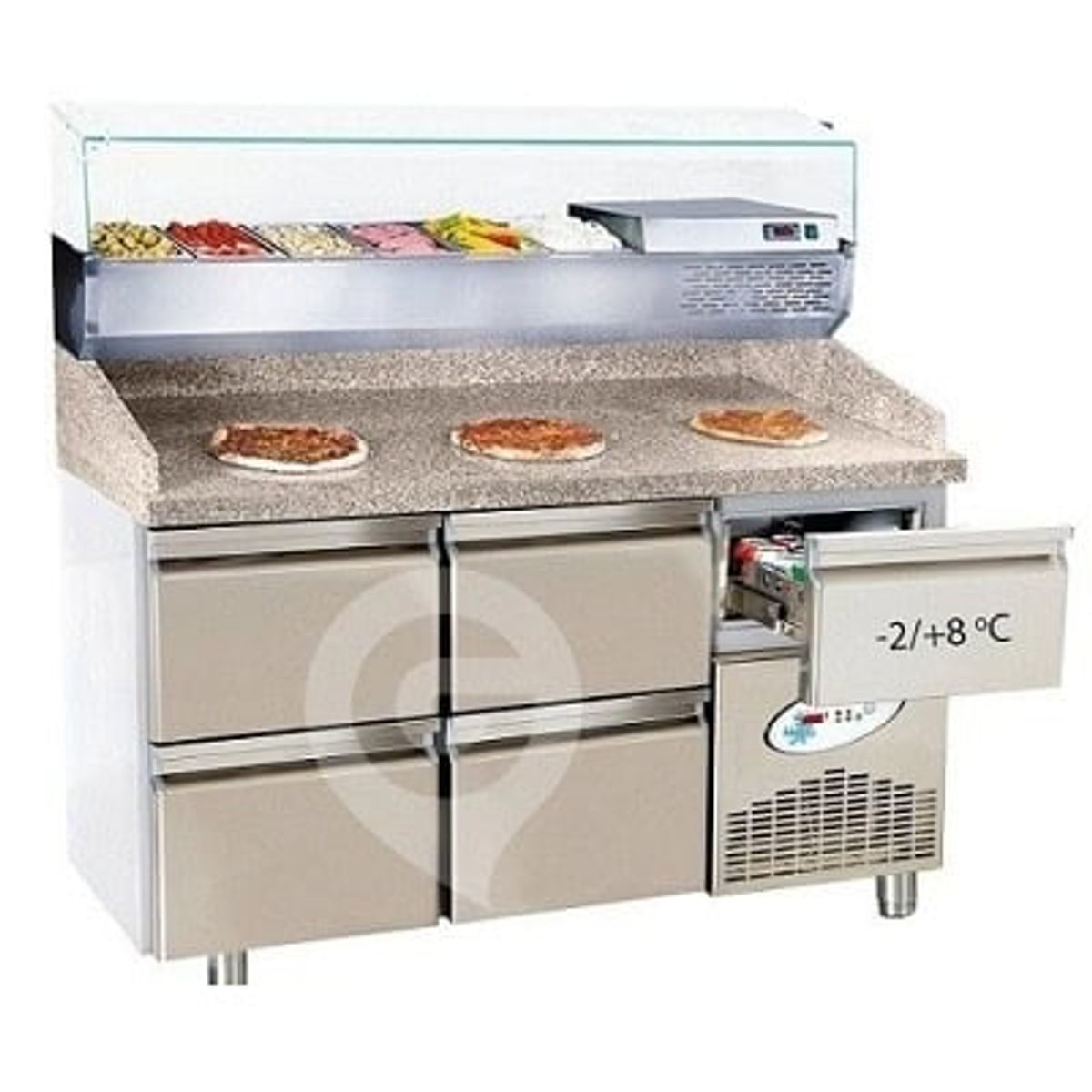 Pizzadisk Frenox, 5 skuffer