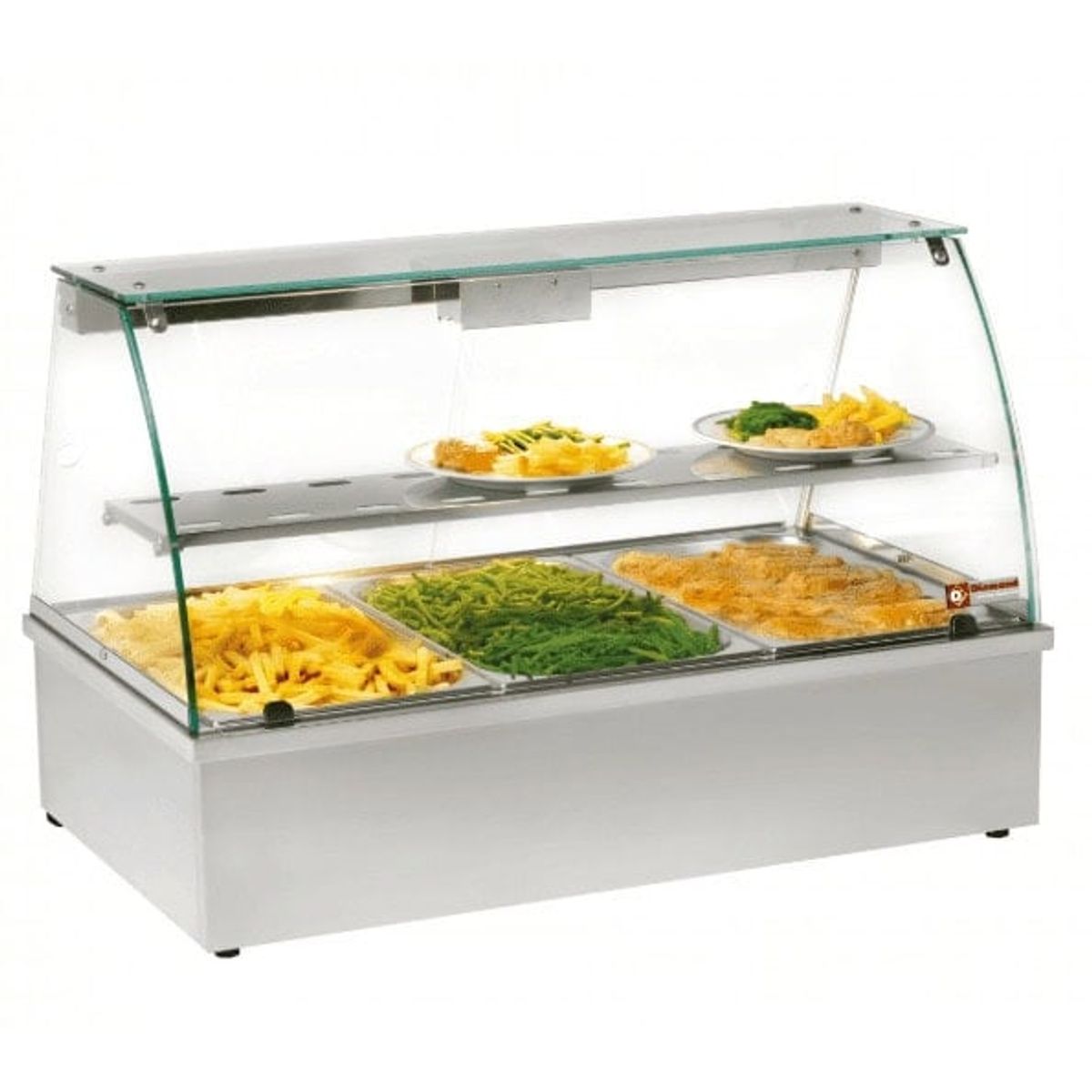 Diamond varmemontre med bain marie 3x GN 1/1