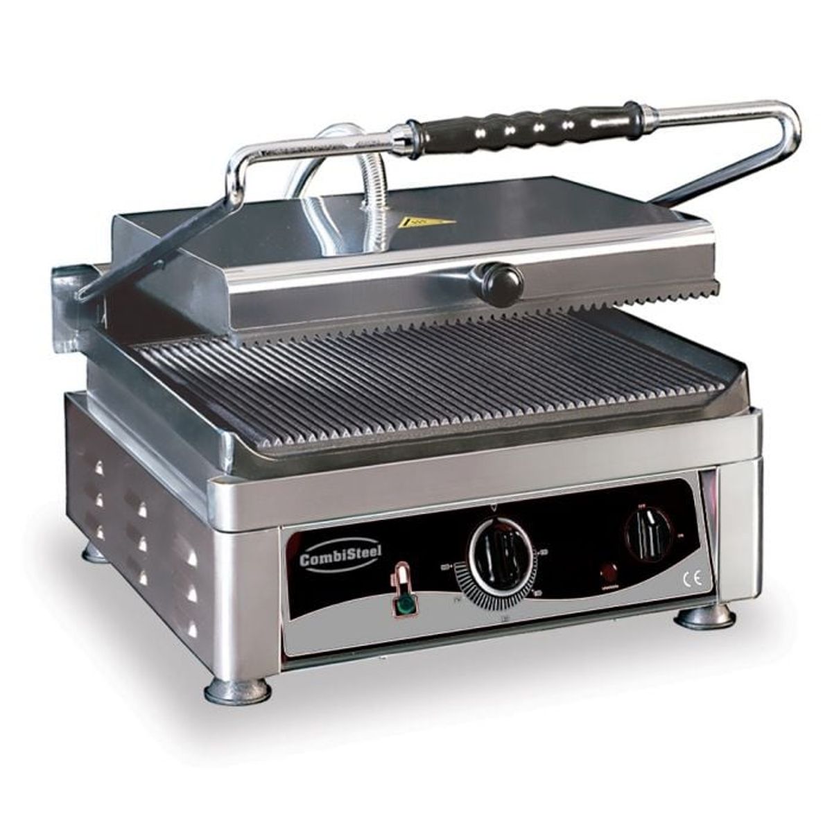 klemgrill Combisteel single - Rillet top og bund