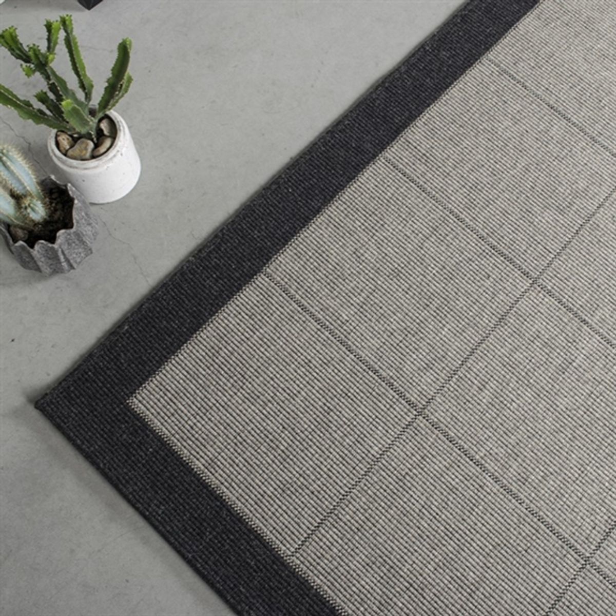 HC Tæpper Casablanca - 15022, Dark Grey (50 x 80)