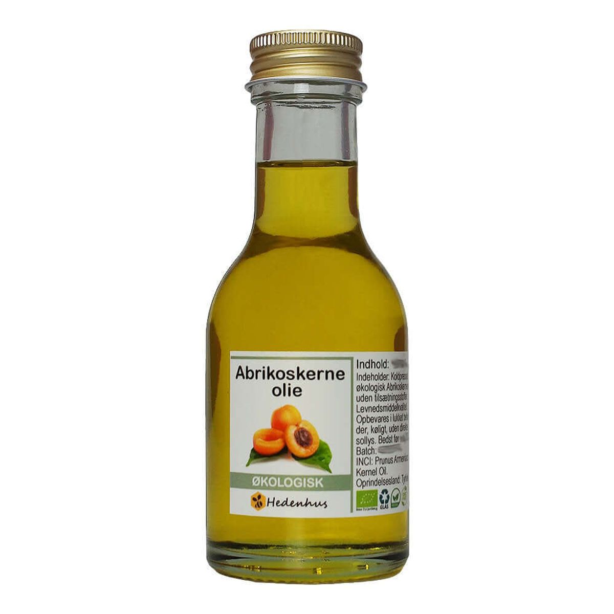 Abrikoskerneolie - Økologisk - 100 ml