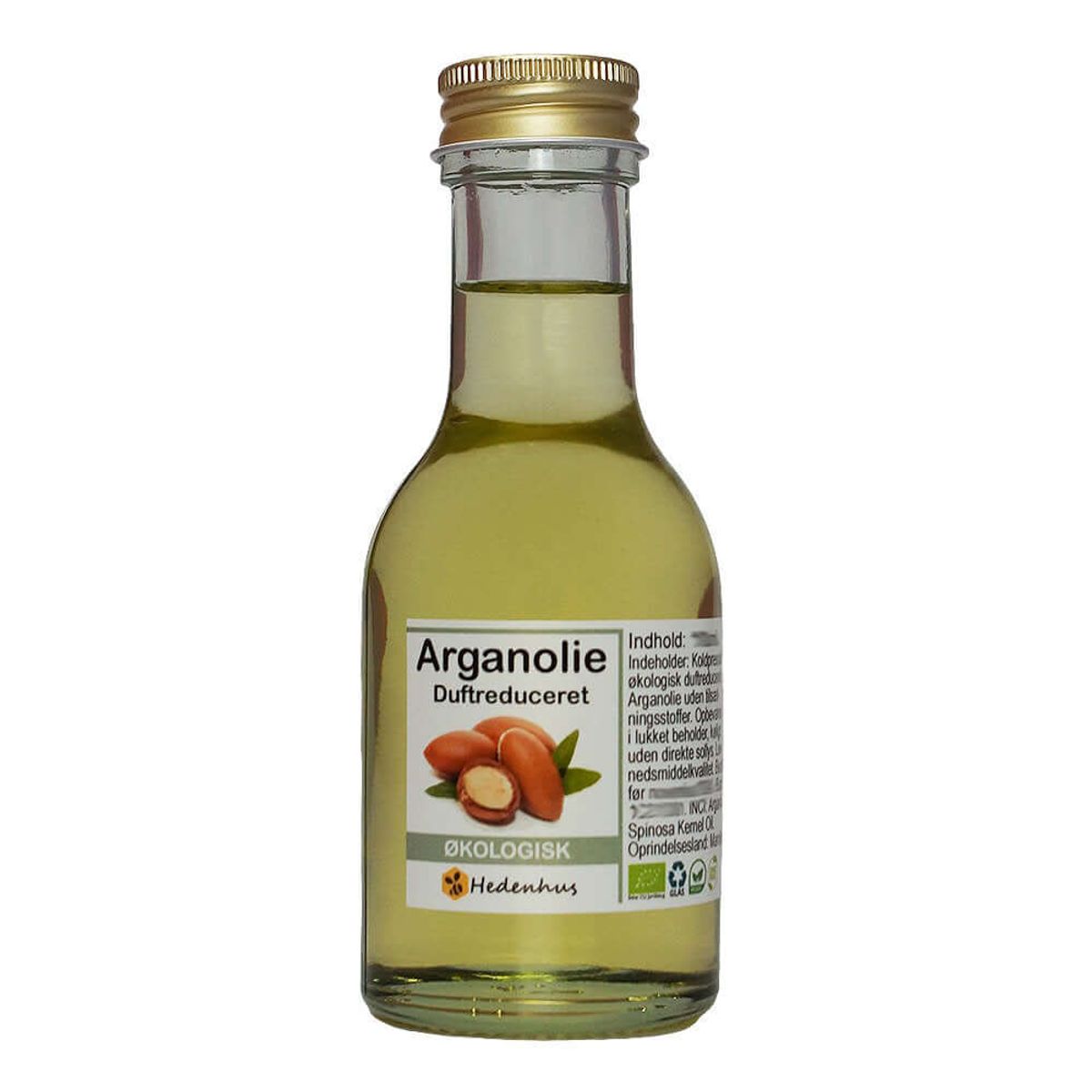 Arganolie, Duftreduceret - Økologisk - 1 liter