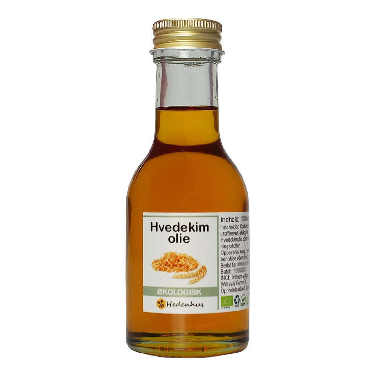 Hvedekimolie - Økologisk- Wheat Germ Oil - 50 ml