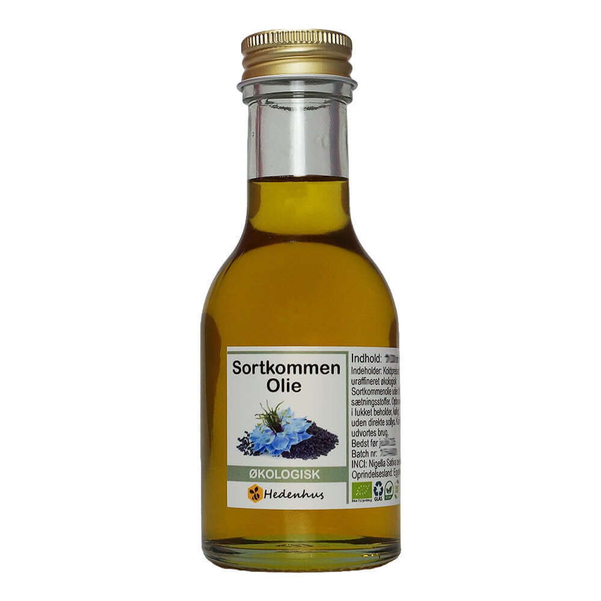 Sortkommenolie / Nigellafrøolie - Økologisk - 250 ml