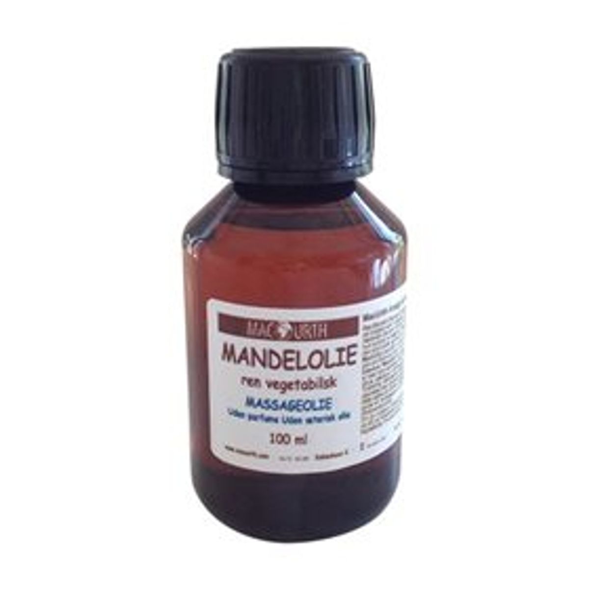 MacUrth Mandelolie - 100ml. ØDELAGT EMBALLAGE