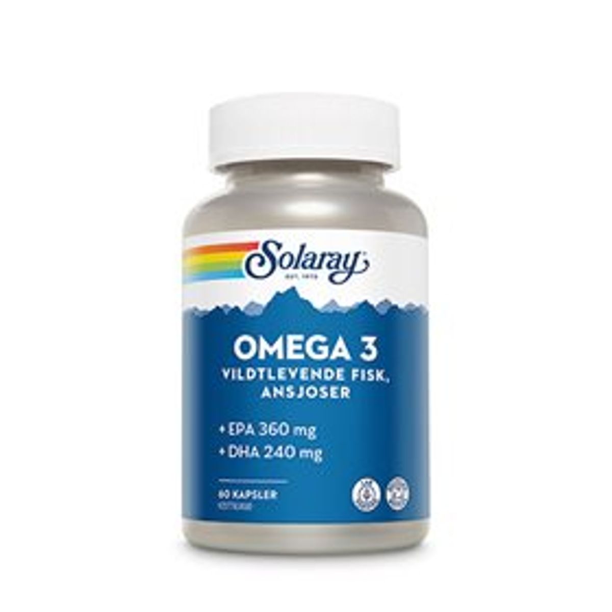 Solaray Omega 3 - 60 kap.