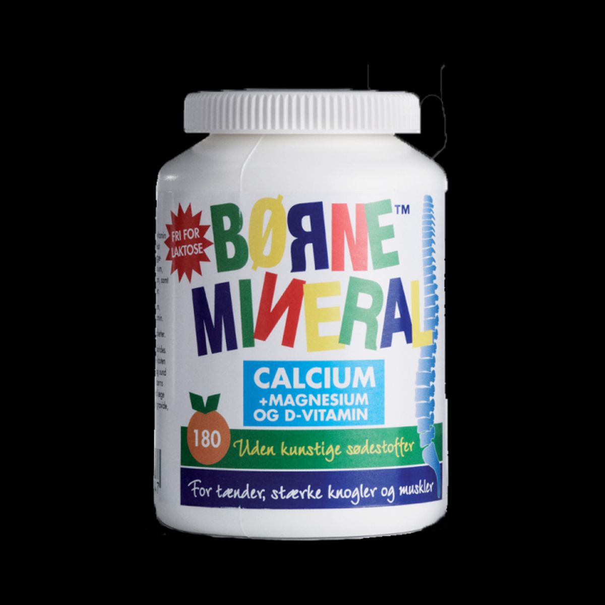 New Nordic Børne Mineral - Calcium & Magnesium - Appelsin 180 tabl.