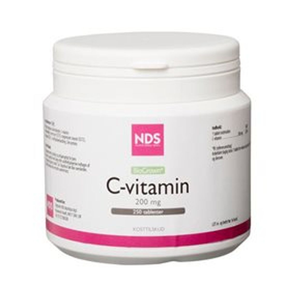 NDS C-200 Vitamin &bull; 250 tab.